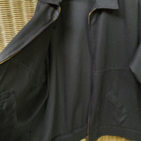 NAPA Valley Jacket Lightweight Full Zipper Pockets Navy Blue Size L/50 - Picture 3 of 10